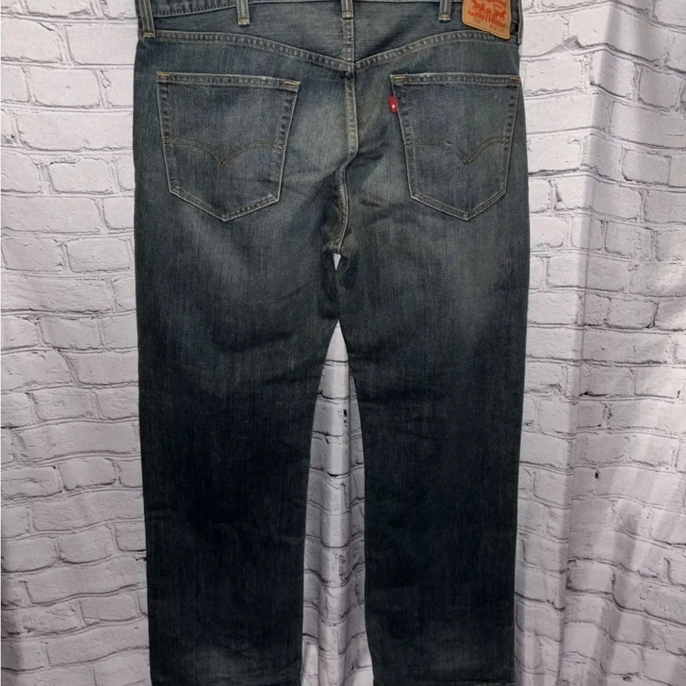 Levi’s 559 0055 Loose Fit Straight Leg Relaxed Light Denim Jeans Men’s Sz 38x32